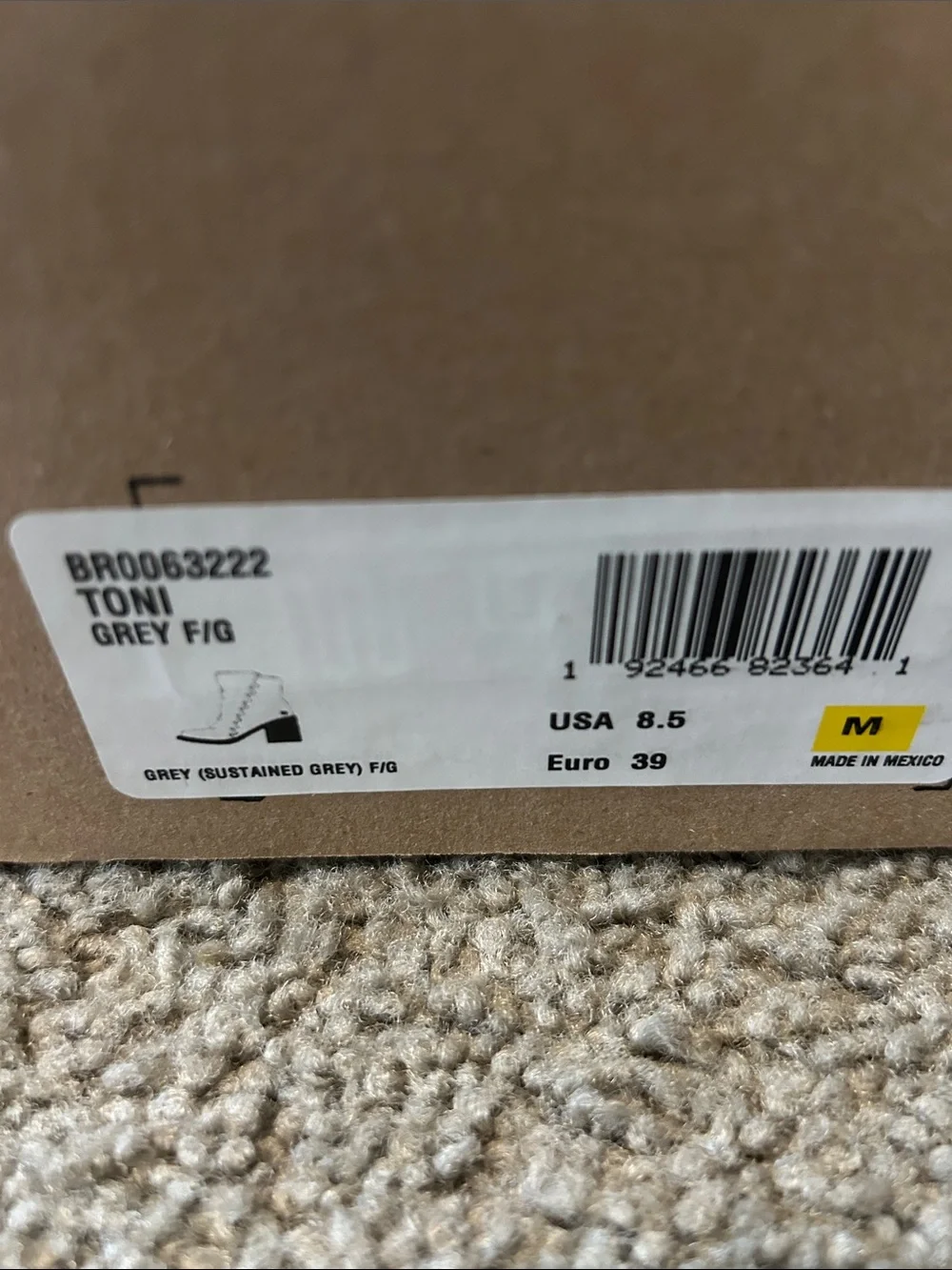 BORN Toni Leather Heeled Boots 8.5 - Picture 2 of 11